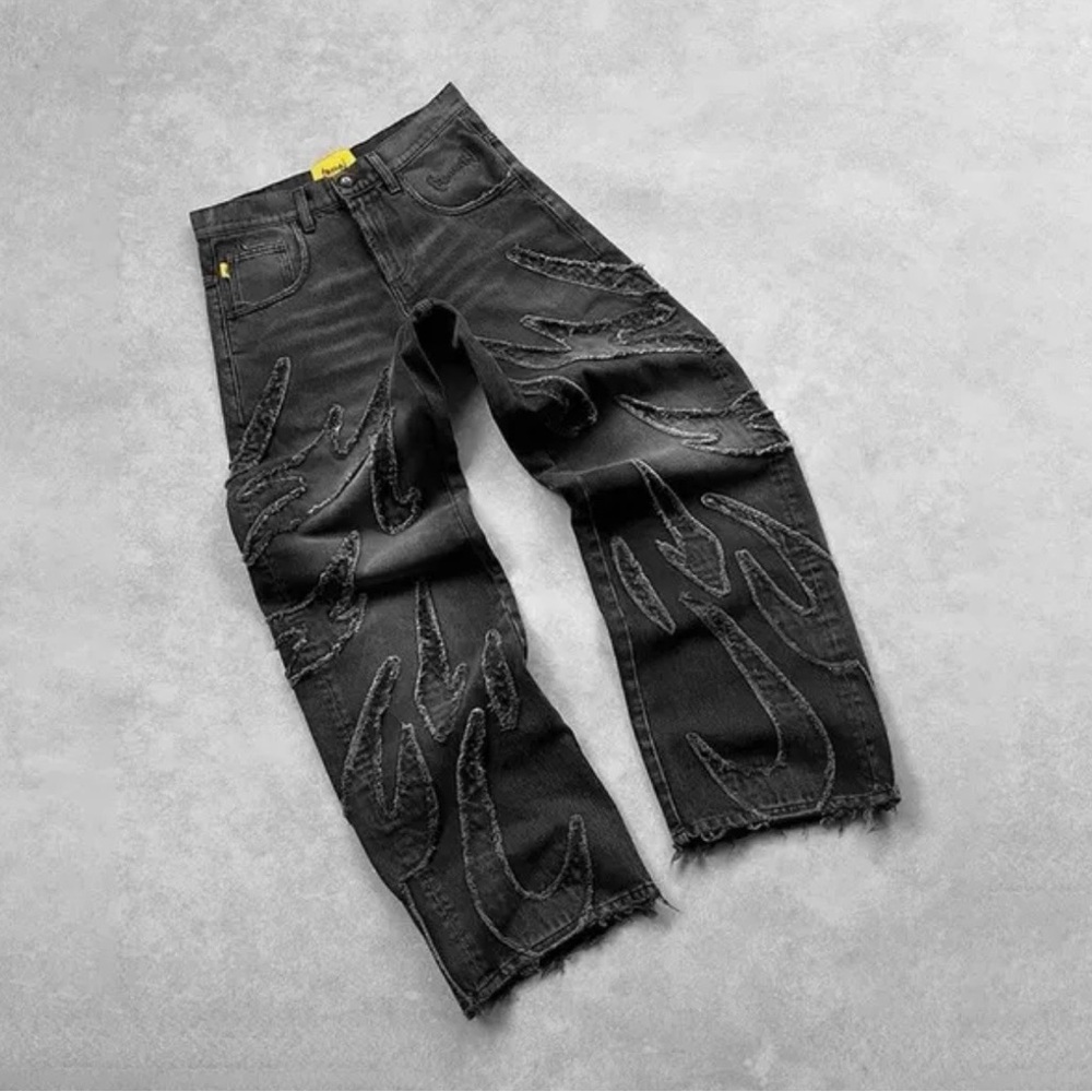 Stylish Black Distressed Men Jeans